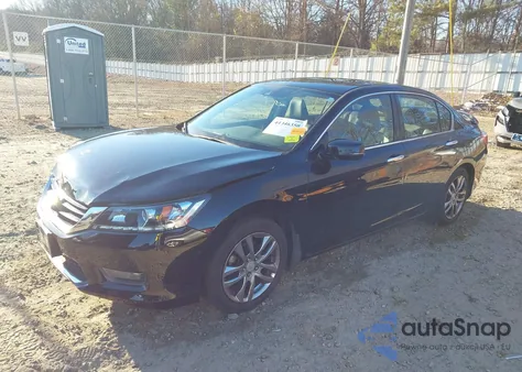 2015 Honda Accord Ex-L V-6 из США, поврежденный, VIN 1HGCR3F84FA009936